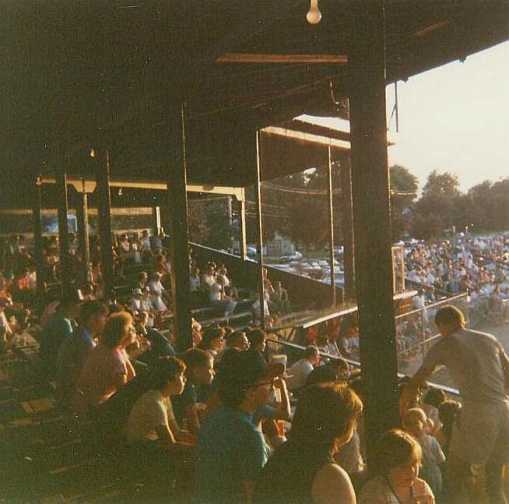 The Old Wooden Grandstand